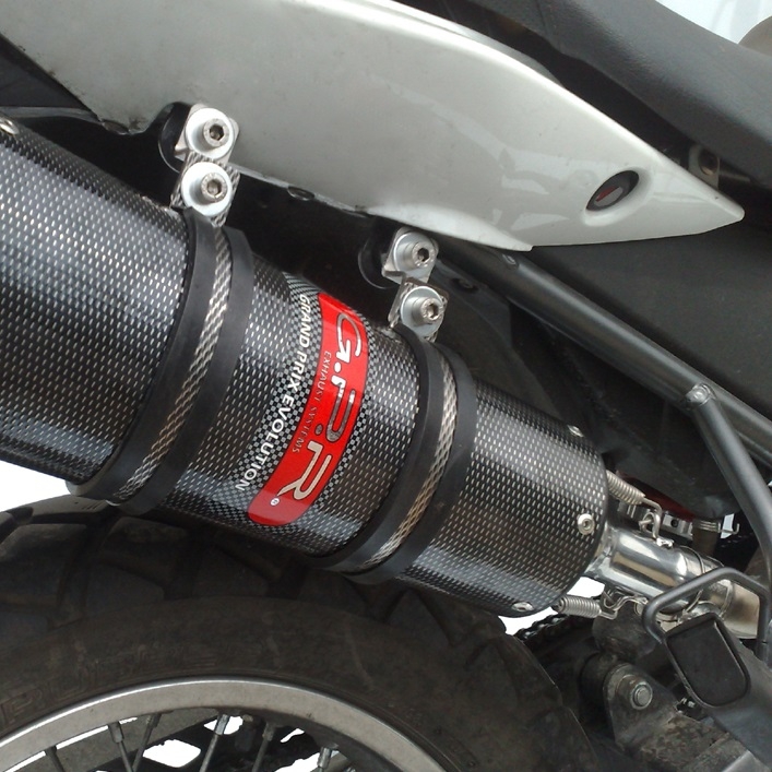 Pot echappement compatible avec Derbi Senda 125 R-SM -SENDA Baja 2004-2012, Furore Nero, Échappement légal, homologué,silencieux avec catalyseur, db killer amovible et tuyau de liaison spécifique 