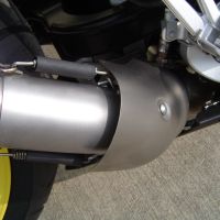 Pot echappement compatible avec Bmw K 1300 Gt 2009-2011, Albus Ceramic, Échappement légal, homologué,silencieux avec db killer amovible et tuyau de liaison spécifique 