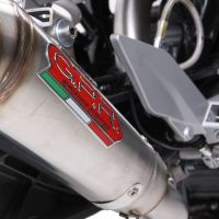 Pot echappement compatible avec Ktm Duke 390 2013-2016, Powercone Evo, Pot Échappement slip-on homologué, légal, avec db killer amovible, tuyau de liaison et catalyseur 