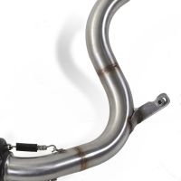 Pot echappement compatible avec Ktm Duke 200 2012-2020, Albus Ceramic, Échappement légal, homologué,silencieux avec db killer amovible et tuyau de liaison spécifique 