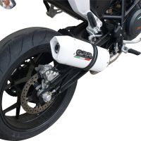 Pot echappement compatible avec Ktm Duke 690 2017-2020, Albus Evo4, Échappement légal, homologué,silencieux avec db killer amovible et tuyau de liaison spécifique 