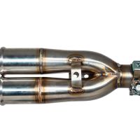 Pot echappement compatible avec Zontes Zx 310 2018-2020, F205, Échappement légal, homologué,silencieux avec db killer amovible et tuyau de liaison spécifique 