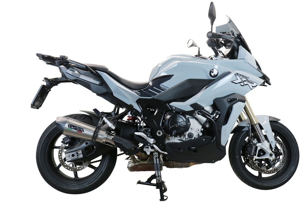 GPR pot echappement compatible avec  Bmw S 1000 XR -M  2020-2025, New Grand Prix Evo Titanium, Pot échappement racing, avec les tuyaux de liaison, article sans homologation 