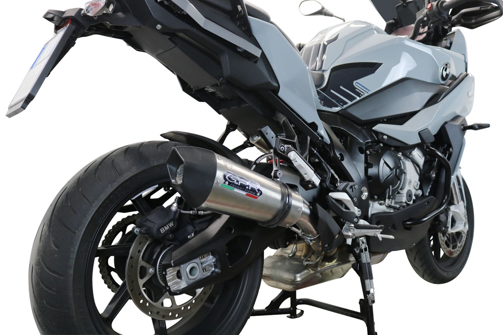 GPR pot echappement compatible avec  Bmw S 1000 XR -M  2020-2025, New Grand Prix Evo Titanium, Pot échappement racing, avec les tuyaux de liaison, article sans homologation 
