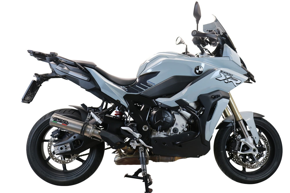 Pot echappement compatible avec Bmw S 1000 XR -M 2020-2025, M3 Inox , Échappement légal, homologué,silencieux avec db killer amovible et tuyau de liaison spécifique 