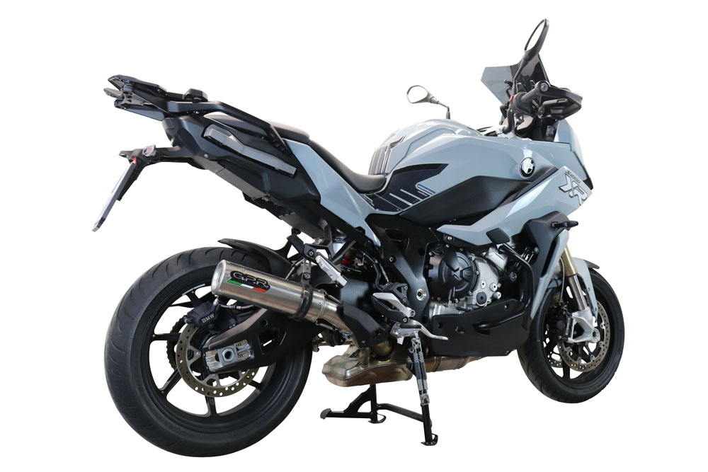 Pot echappement compatible avec Bmw S 1000 XR -M 2020-2025, M3 Inox , Échappement légal, homologué,silencieux avec db killer amovible et tuyau de liaison spécifique 