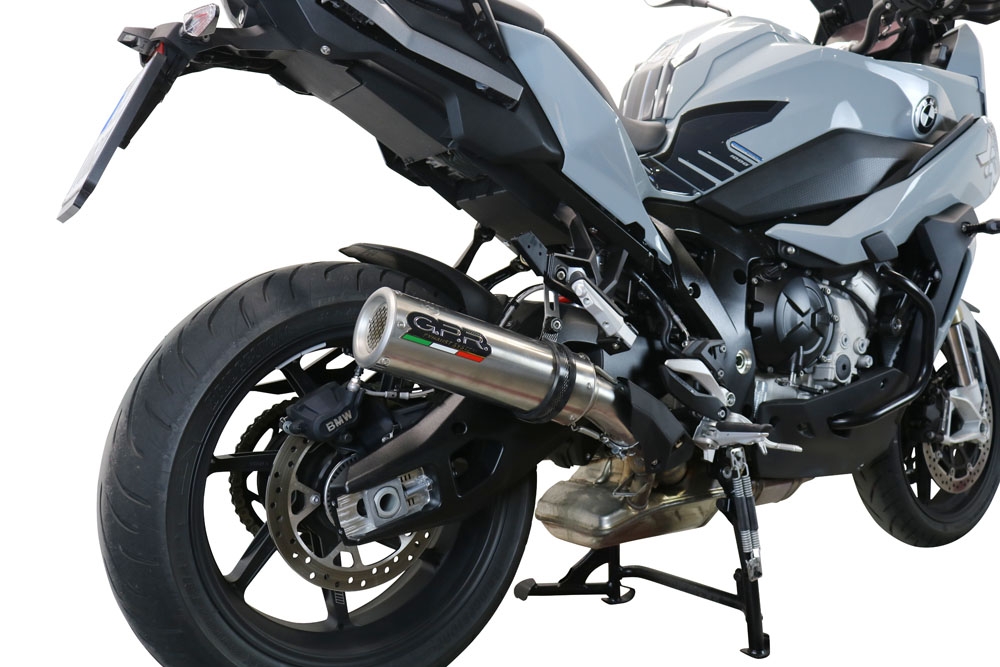 Pot echappement compatible avec Bmw S 1000 XR -M 2020-2025, M3 Inox , Échappement légal, homologué,silencieux avec db killer amovible et tuyau de liaison spécifique 
