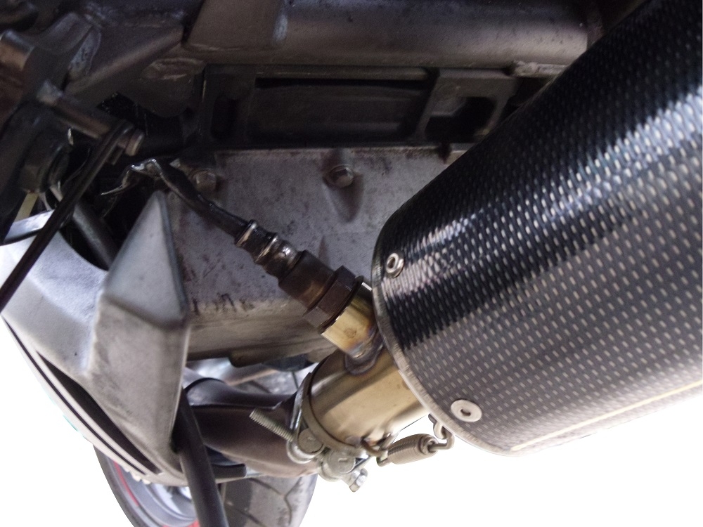 Pot echappement compatible avec Kawasaki Versys 650 2006-2014, M3 Inox , Pot Échappement slip-on homologué, légal, avec db killer amovible, tuyau de liaison et catalyseur 