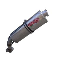 Pot echappement compatible avec Bmw F 650 St 1993-2002, Trioval, Échappement légal, homologué,silencieux avec db killer amovible et tuyau de liaison spécifique 