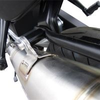 Pot echappement compatible avec Bmw F 800 Gt 2012-2016, Powercone Evo, Échappement légal, homologué,silencieux avec db killer amovible et tuyau de liaison spécifique 