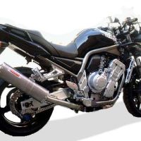 Pot echappement compatible avec Yamaha Fzs 1000 Fazer 2001-2005, Albus Ceramic, Échappement légal, homologué,silencieux avec db killer amovible et tuyau de liaison spécifique 