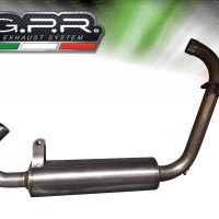 Pot echappement compatible avec F.B. Mondial Hps 300 2018-2019, Decatalizzatore, Suppresseur de cataliseu, décatalyseurr, article sans homologation 