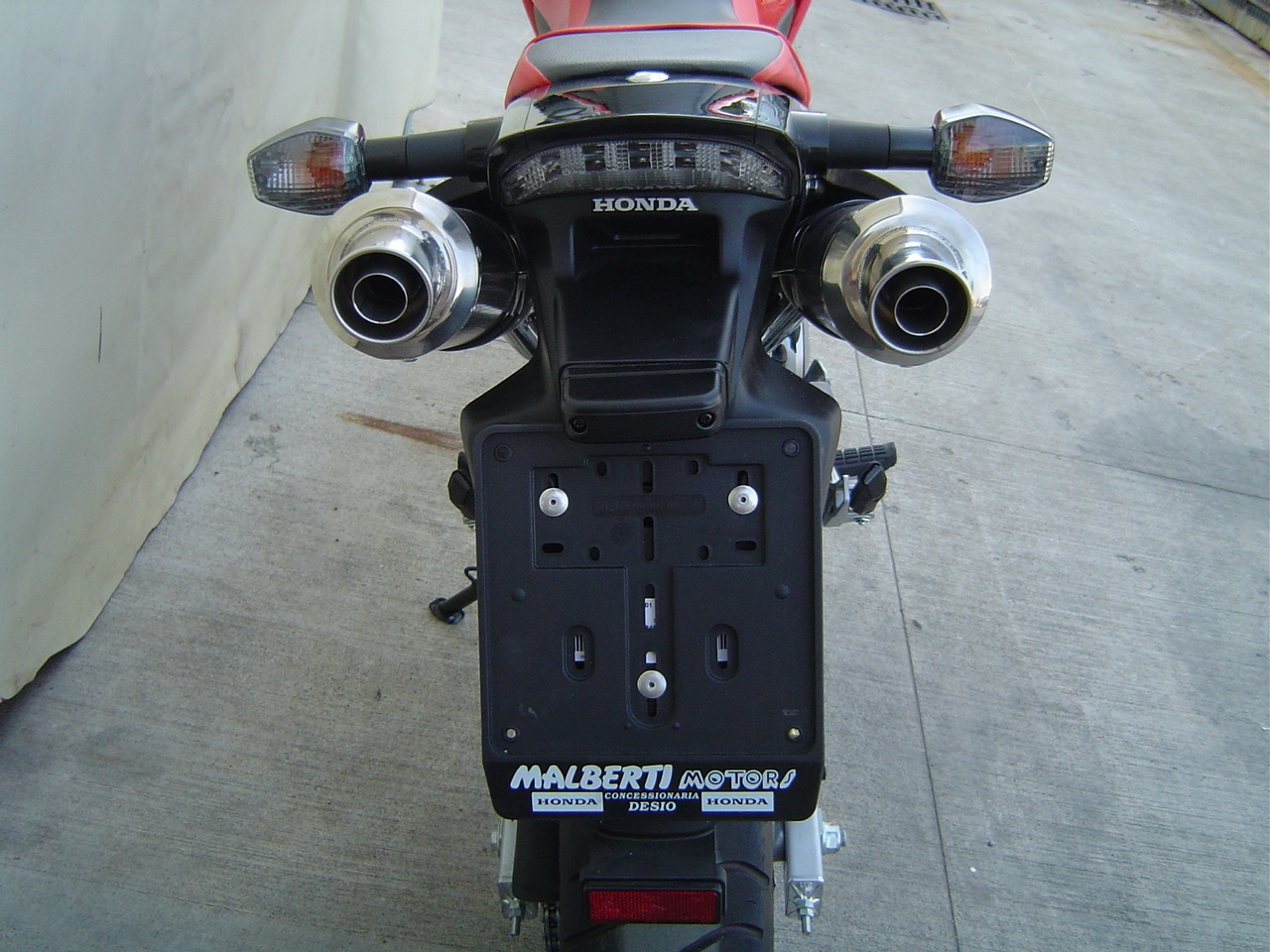 Pot echappement compatible avec Honda Fmx 650 2005-2008, Inox Tondo, Paire de pot d'échappement homologuées, livrées avec db killer amovible, catalyseurs et raccords spécifiques 