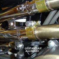 Pot echappement compatible avec Honda Fmx 650 2005-2008, Inox Tondo, Paire de pot d'échappement homologuées, livrées avec db killer amovible, catalyseurs et raccords spécifiques 