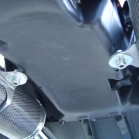 Pot echappement compatible avec Honda Fmx 650 2005-2008, Inox Tondo, Paire de pot d'échappement homologuées, livrées avec db killer amovible, catalyseurs et raccords spécifiques 