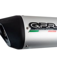 Pot echappement compatible avec Tuning TUNING 1980-2021, Furore alluminio, Silencieux racing à adapter au collecteur d'origine, livré avec db killer amovible 