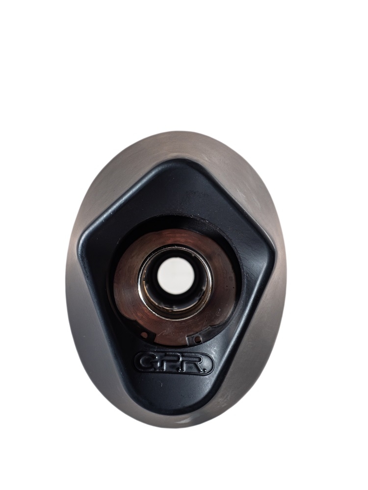 Pot echappement compatible avec Tuning TUNING 1980-2021, Furore alluminio, Silencieux racing à adapter au collecteur d'origine, livré avec db killer amovible 