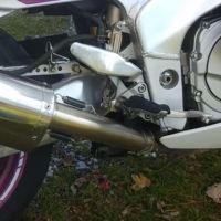 Pot echappement compatible avec Yamaha Fzr 1000 Ex-Up 1989-1990, Trioval, Échappement légal, homologué,silencieux avec db killer amovible et tuyau de liaison spécifique 