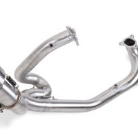 Pot echappement compatible avec Ktm LC 8 Super Adventure 1290 2015-2016, Decatalizzatore, Suppresseur de cataliseu, décatalyseurr, article sans homologation 