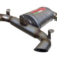 Pot echappement compatible avec Suzuki Gsr 600 2006-2011, Titanium Oval , Échappement légal, homologué,silencieux avec db killer amovible et tuyau de liaison spécifique 