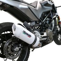 Pot echappement compatible avec Husqvarna Vitpilen 401 2021-2023, Albus Evo4, Échappement légal, homologué,silencieux avec db killer amovible et tuyau de liaison spécifique 