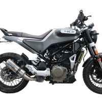 Pot echappement compatible avec Husqvarna Vitpilen 401 2020-2020, M3 Inox , Échappement légal, homologué,silencieux avec db killer amovible et tuyau de liaison spécifique 