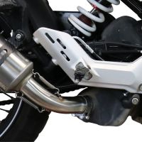 Pot echappement compatible avec Husqvarna Vitpilen 401 2020-2020, Powercone Evo, Échappement légal, homologué,silencieux avec db killer amovible et tuyau de liaison spécifique 