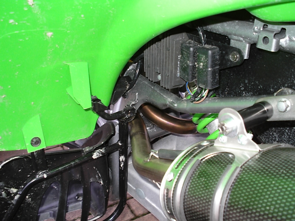 Pot echappement compatible avec Kawasaki Kfx 700 2004-2011, Deeptone Atv, Homologué et légal, système d'échappement complet avec double silencieaux, avec db killer amovible et collecteur spécifique 