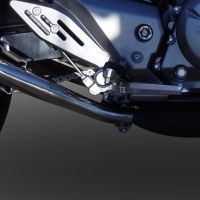 Pot echappement compatible avec Suzuki Gw 250 F Inazuma 2012-2017, Albus Ceramic, Paire de pot d'échappement homologuées, livrées avec db killer amovible et raccords spécifiques 