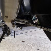 Pot echappement compatible avec Suzuki Gw 250 F Inazuma 2012-2017, Furore Nero, Paire de pot d'échappement homologuées, livrées avec db killer amovible et raccords spécifiques 