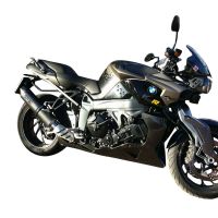 Pot echappement compatible avec Bmw K 1300 S -R 2009-2014, Furore Poppy, Échappement légal, homologué,silencieux avec catalyseur, db killer amovible et tuyau de liaison spécifique 