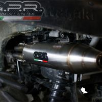 GPR pot echappement compatible avec  Kawasaki KVF 750 2005-2011, Deeptone Atv, Homologué et légal, système d'échappement complet, avec db killer amovible 