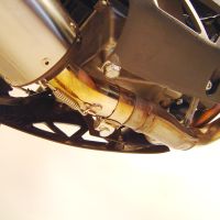 Pot echappement compatible avec Kawasaki Versys 650 2006-2014, Albus Ceramic, Échappement légal, homologué,silencieux avec db killer amovible et tuyau de liaison spécifique 