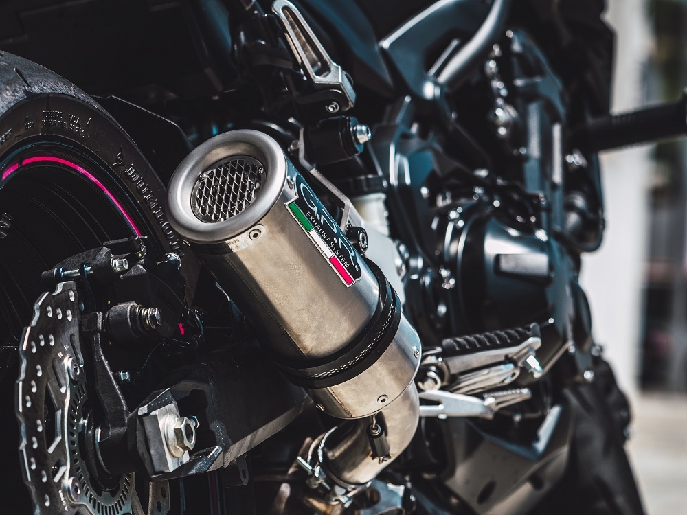 Pot echappement compatible avec Kawasaki Z 900 E 2020-2024, M3 Inox , Échappement légal, homologué,silencieux avec db killer amovible et tuyau de liaison spécifique 