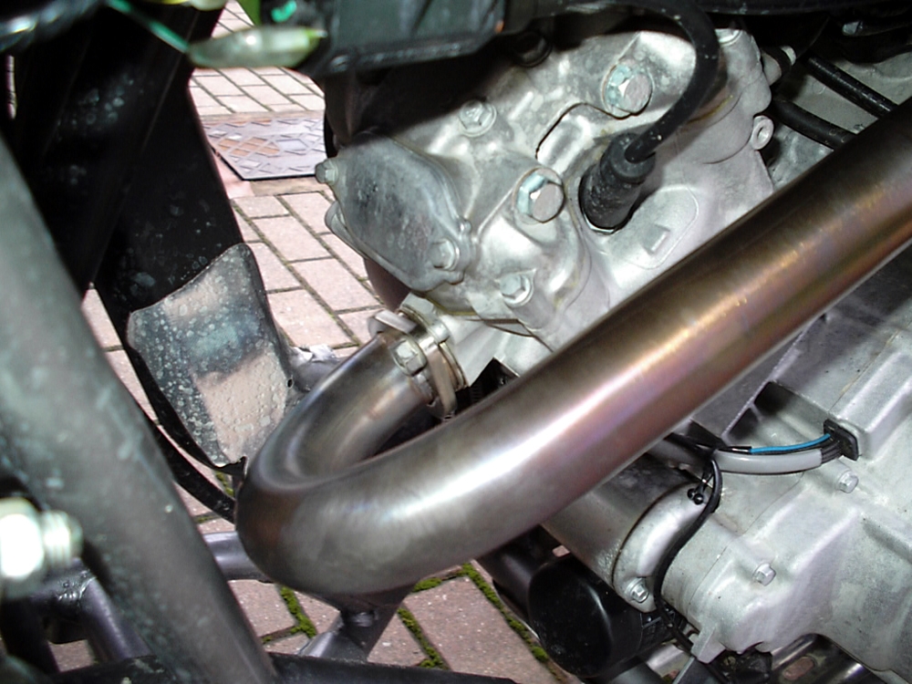 Pot echappement compatible avec Kawasaki Kfx 700 2004-2011, Powercone Evo, Homologué et légal, système d'échappement complet avec double silencieaux, avec db killer amovible et collecteur spécifique 
