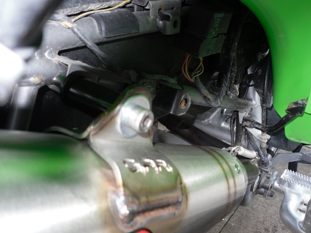 Pot echappement compatible avec Kawasaki Kfx 700 2004-2011, Powercone Evo, Homologué et légal, système d'échappement complet avec double silencieaux, avec db killer amovible et collecteur spécifique 