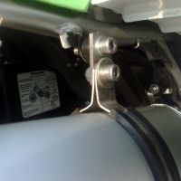 Pot echappement compatible avec Kawasaki KLX 250 S 2018-2020, Furore Nero, Homologué et légal, système d'échappement complet, avec db killer amovible 