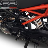 Pot echappement compatible avec Ktm Rc 125 2017-2020, Decatalizzatore, Suppresseur de cataliseu, décatalyseurr, article sans homologation 