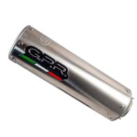 Pot echappement compatible avec Zontes Zt 125 G1 - U - U1 - Z2 2020-2024, M3 Inox , Homologué et légal, système d'échappement complet avec catalyseur et db killer amovible 