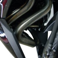 Pot echappement compatible avec Kawasaki Ninja 650 2021-2022, Powercone Evo, Homologué et légal, système d'échappement complet avec catalyseur et db killer amovible 