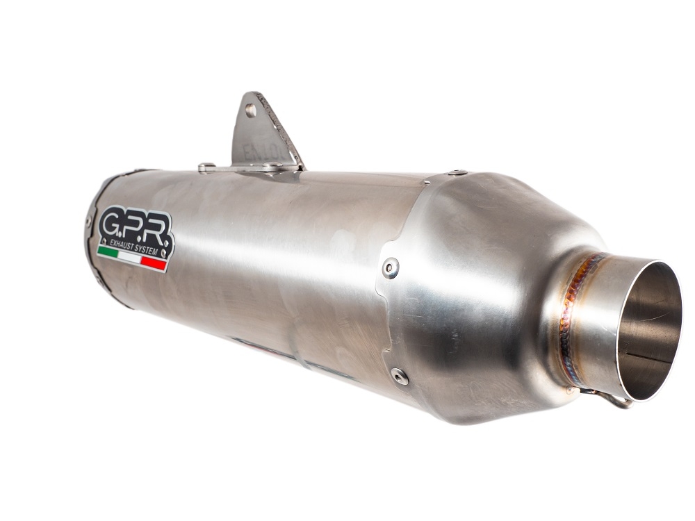 Pot echappement compatible avec Husqvarna FC 250 2019-2022, Pentacross Inox, Pot d'échappement complet racing, compris de collecteur et db killer amovible, sans homologation 