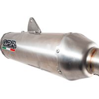 Pot echappement compatible avec Husqvarna FC 250 2019-2022, Pentacross Inox, Pot d'échappement complet racing, compris de collecteur et db killer amovible, sans homologation 