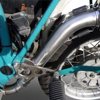 Pot echappement compatible avec Bmw R 100 Gs 1987-1996, Decatalizzatore, Suppresseur de cataliseu, décatalyseurr, article sans homologation 