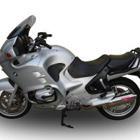 Pot echappement compatible avec Bmw R 1150 Rt 2000-2006, Trioval, Échappement légal, homologué,silencieux avec catalyseur, db killer amovible et tuyau de liaison spécifique 