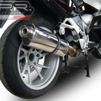Pot echappement compatible avec Bmw R 1200 Rt Lc 2014-2016, Trioval, Échappement légal, homologué,silencieux avec db killer amovible et tuyau de liaison spécifique 