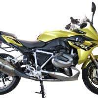 Pot echappement compatible avec Bmw R 1250 R -Rs 2021-2024, Decatalizzatore, Suppresseur de cataliseu, décatalyseurr, article sans homologation 
