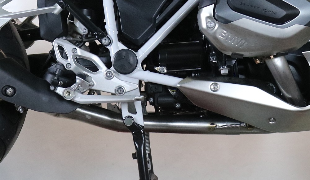 Pot echappement compatible avec Bmw R 1250 R -Rs 2021-2024, Decatalizzatore, Suppresseur de cataliseu, décatalyseurr, article sans homologation 