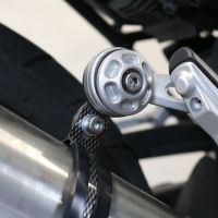 Pot echappement compatible avec Bmw R 1250 R -Rs 2021-2024, Dual Poppy, Échappement légal, homologué,silencieux avec db killer amovible et tuyau de liaison spécifique 