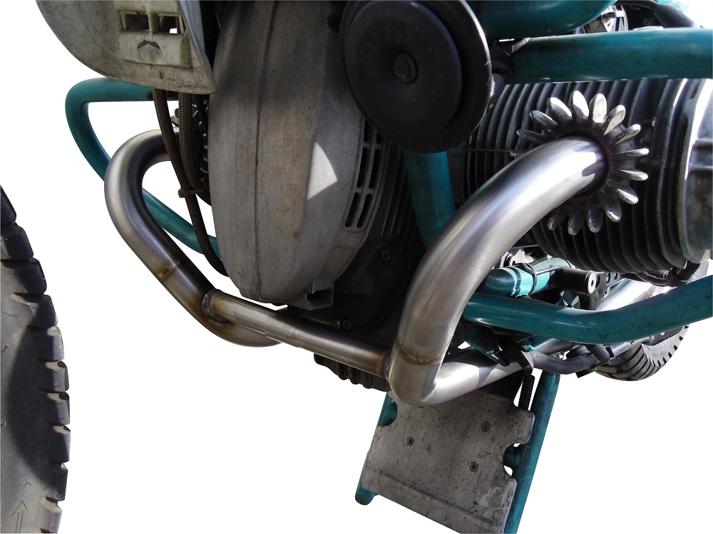 Pot echappement compatible avec Bmw R 100 Gs 1987-1996, Decatalizzatore, Suppresseur de cataliseu, décatalyseurr, article sans homologation 