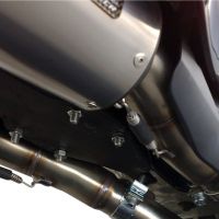 Pot echappement compatible avec Yamaha Yzf 1000 R1 2007-2008, Albus Ceramic, Paire de pot d'échappement homologuées, livrées avec db killer amovible et raccords spécifiques 